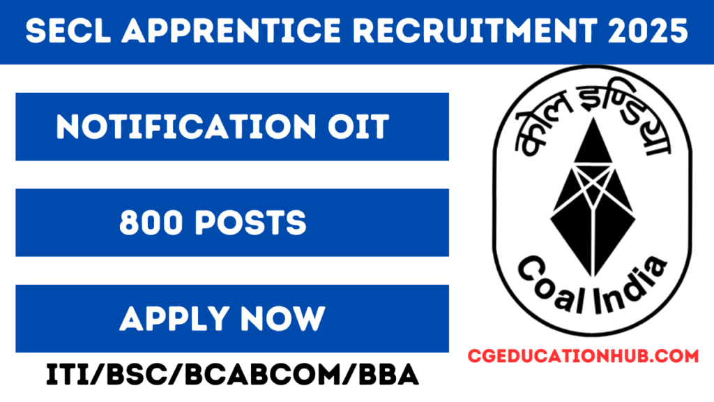 SECL Apprentice Recruitment 2025