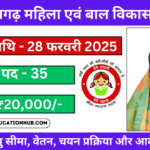 CG Mahila Bal Vikas Bharti 2025