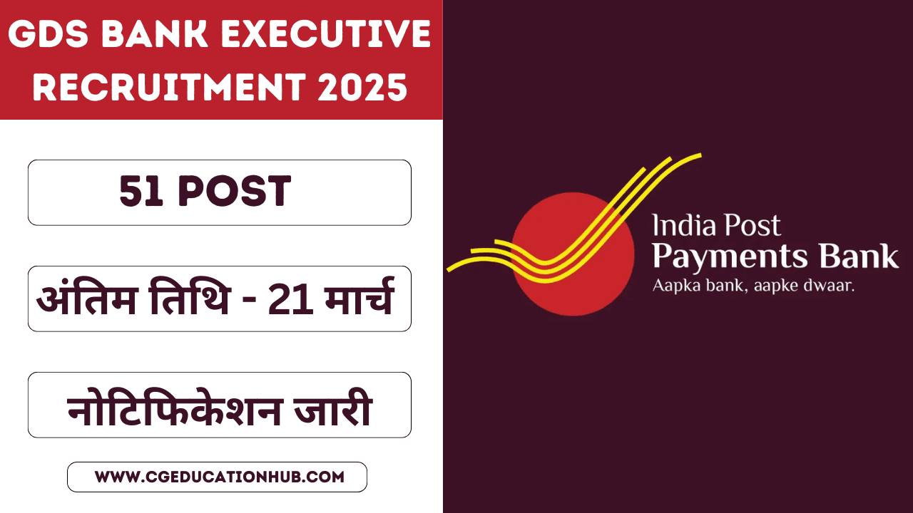 India Post Payments Bank Executive Recruitment 2025
