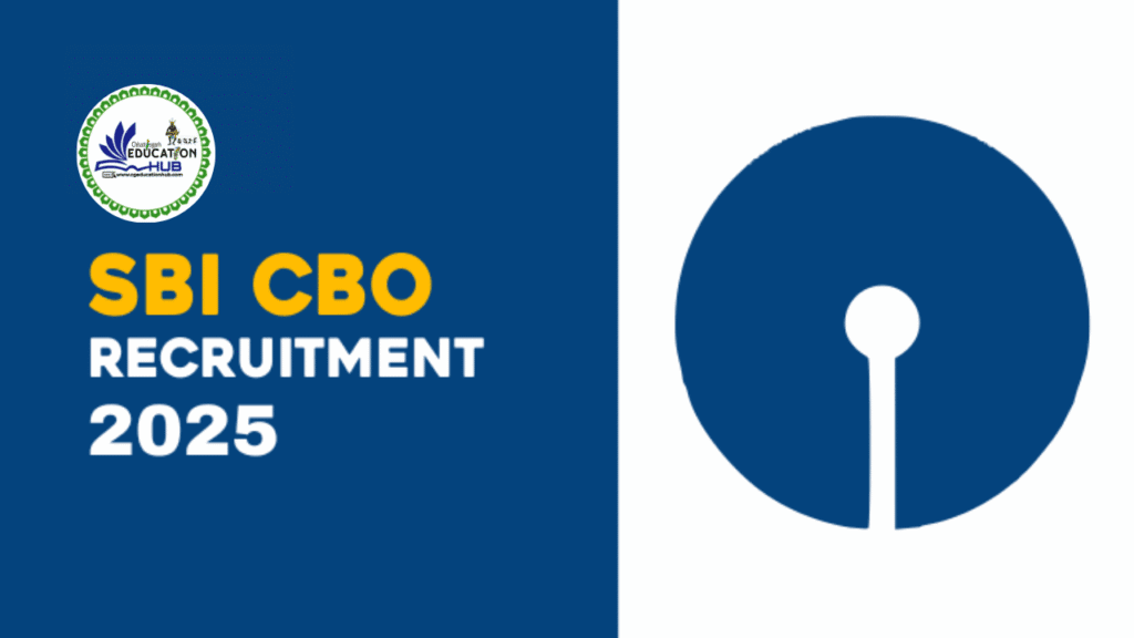 SBI CBO Recruitment 2025