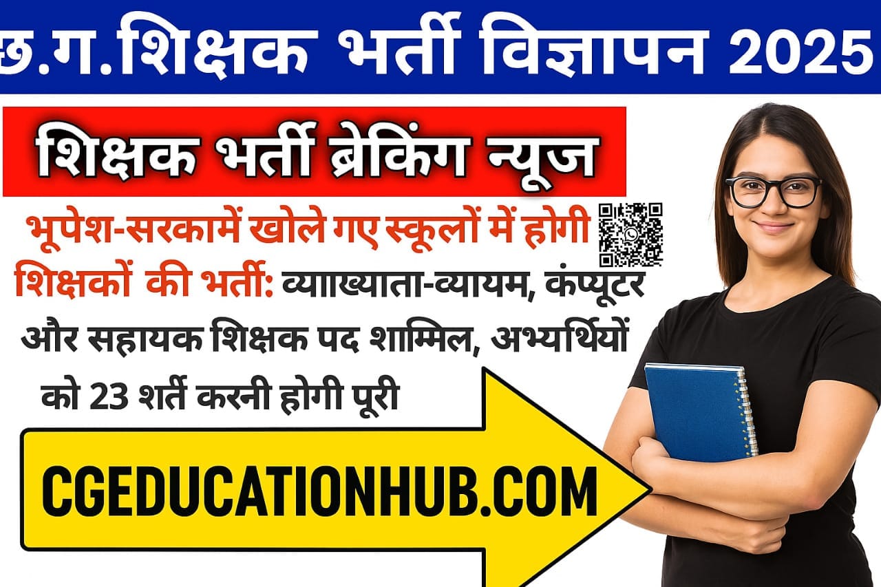 Swami Atmanand School Recruitment 2025